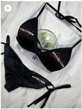 Load image into Gallery viewer, HAVASU BREW CREW Black Bikini Top