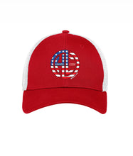 Load image into Gallery viewer, Fitted RED, WHITE, and CREW hats
