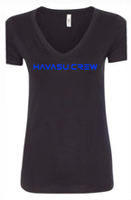 Load image into Gallery viewer, Blue HAVASU CREW text Women&#39;s Tops
