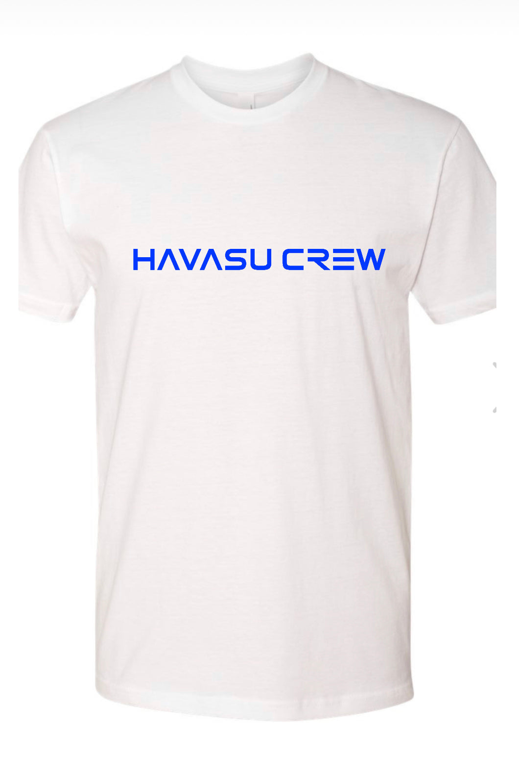 Blue HAVASU CREW original text shirts for men