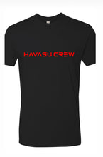 Load image into Gallery viewer, Red HAVASU CREW original text shirts for men
