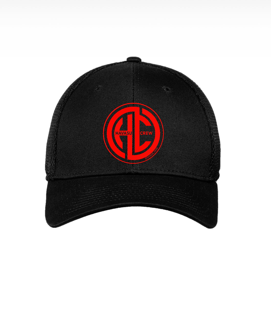 HC Classic Logo Fitted Hat - Stretch Mesh Cap