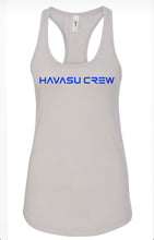 Load image into Gallery viewer, Blue HAVASU CREW text Women&#39;s Tops
