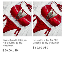 Load image into Gallery viewer, Havasu Crew Baywatch Red Bikini
