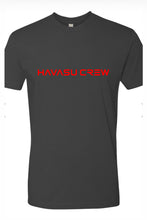 Load image into Gallery viewer, Red HAVASU CREW original text shirts for men
