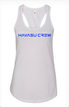 Load image into Gallery viewer, Blue HAVASU CREW text Women&#39;s Tops
