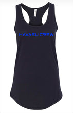 Load image into Gallery viewer, Blue HAVASU CREW text Women&#39;s Tops
